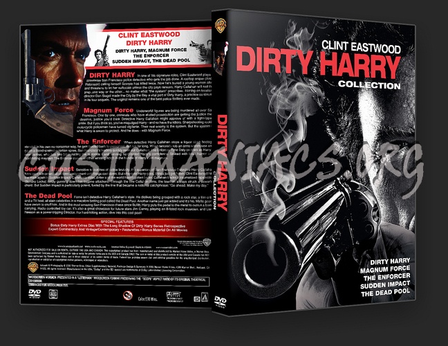 Dirty Harry Collection dvd cover