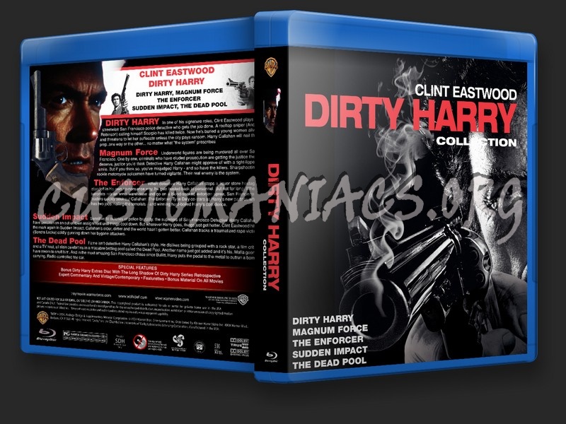 Dirty Harry Collection blu-ray cover