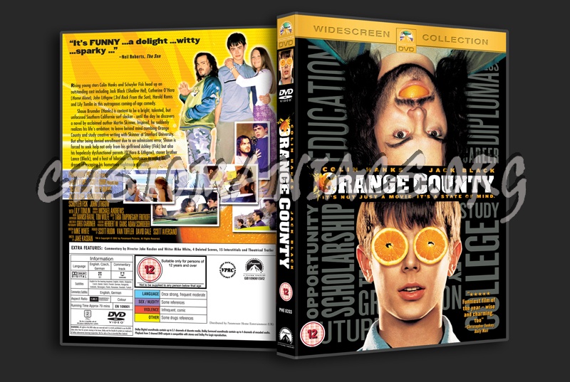 Orange County dvd cover