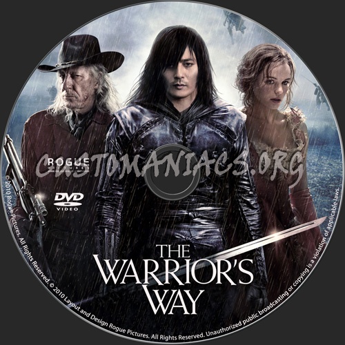 The Warrior's Way dvd label