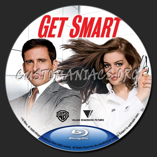 Get Smart blu-ray label