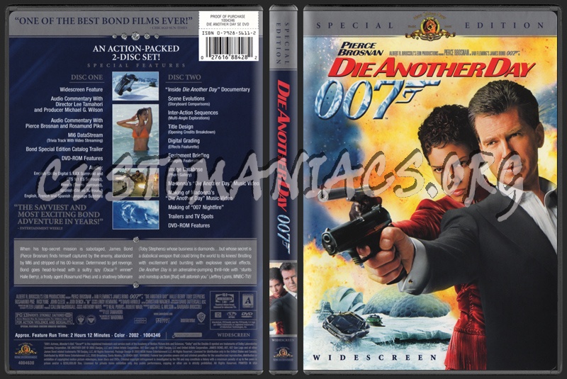 Die Another Day dvd cover