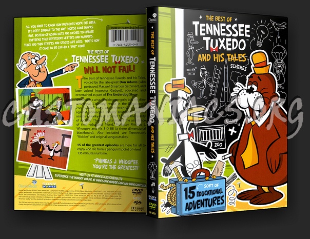 Tennessee Tuxedo and His Tales dvd cover