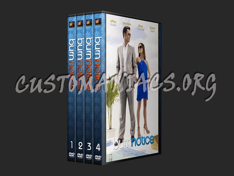 Burn Notice dvd cover