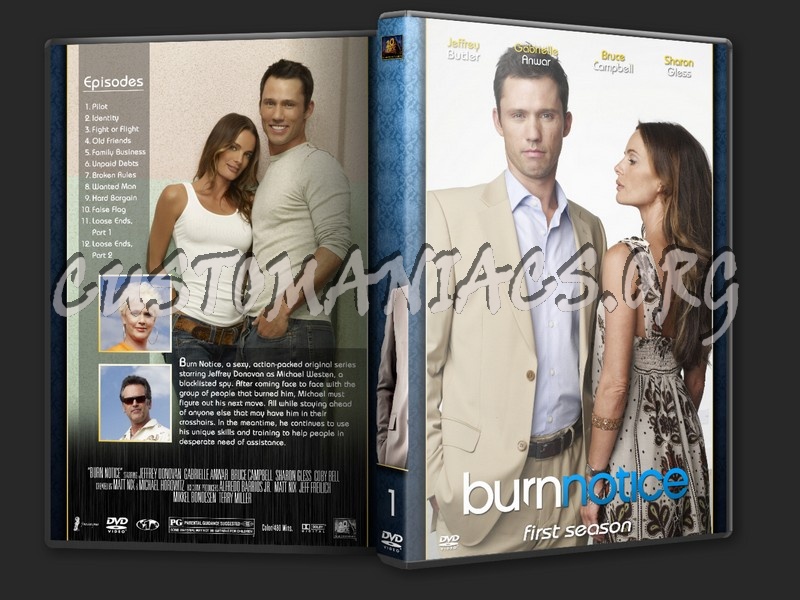 Burn Notice dvd cover