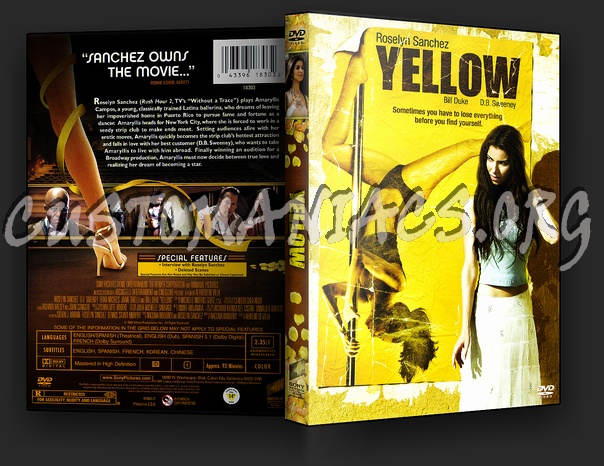 Yellow dvd cover