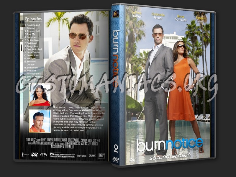 Burn Notice dvd cover