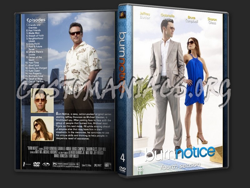 Burn Notice dvd cover