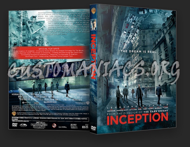 Inception dvd cover