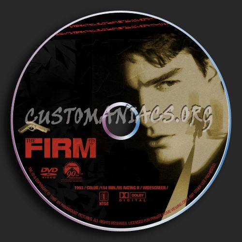 The Firm dvd label