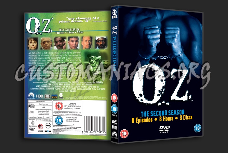 OZ Season 2 dvd cover