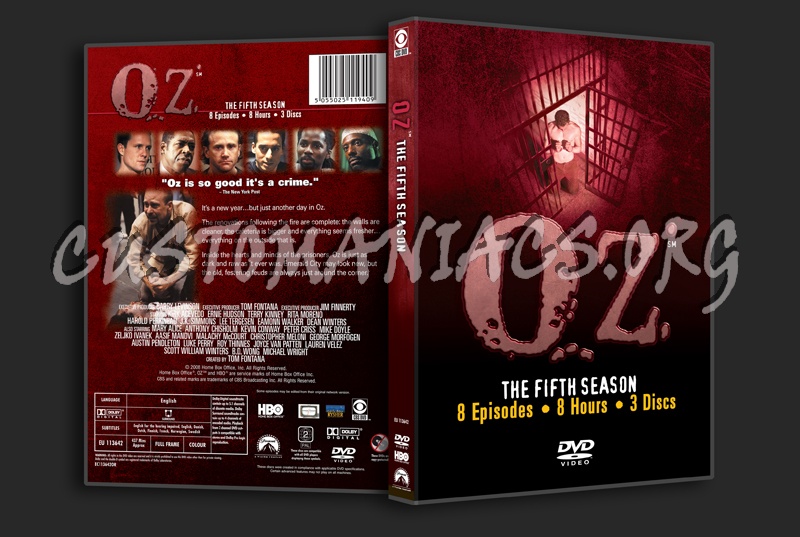 OZ Season 5 dvd cover