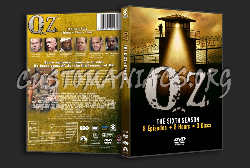 OZ Season 6 dvd cover