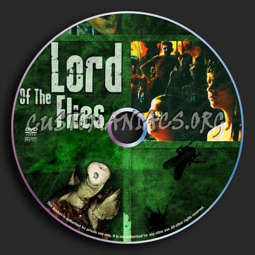 Lord Of The Flies dvd label