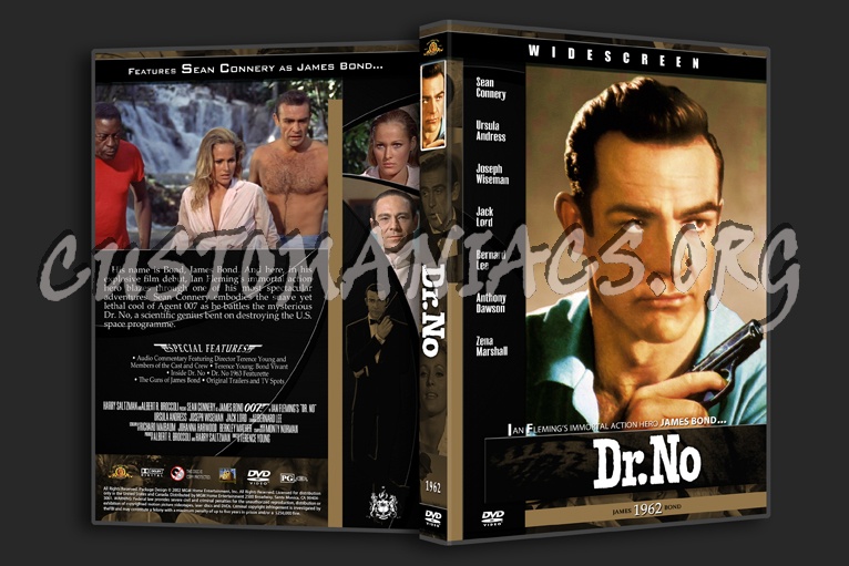 Dr. No - 1962 dvd cover