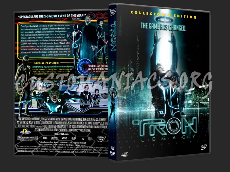 Tron Legacy dvd cover