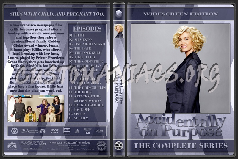 Accidentally On Purpose dvd cover