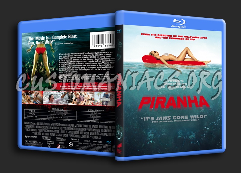 Piranha blu-ray cover