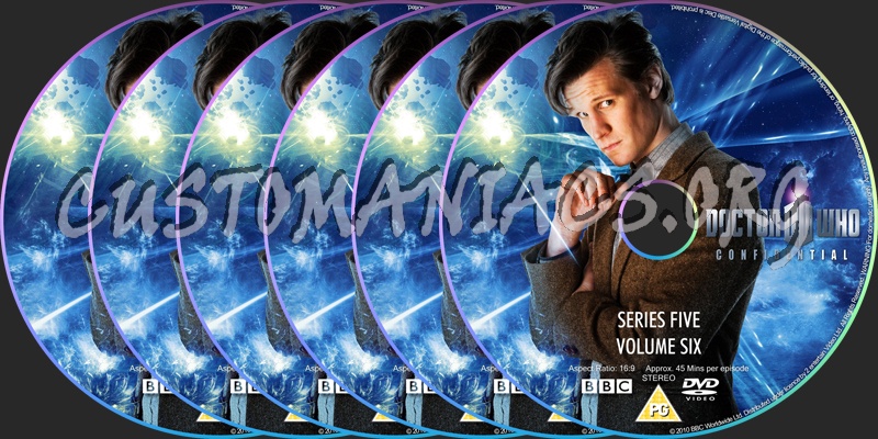 Doctor Who Confidential Series 5 dvd label