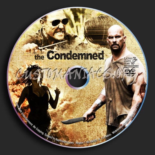 The Condemned dvd label