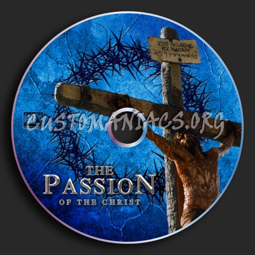 Passion Of The Christ dvd label