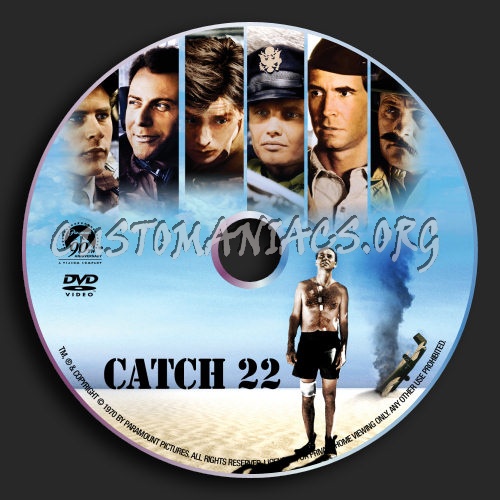 Catch 22 dvd label