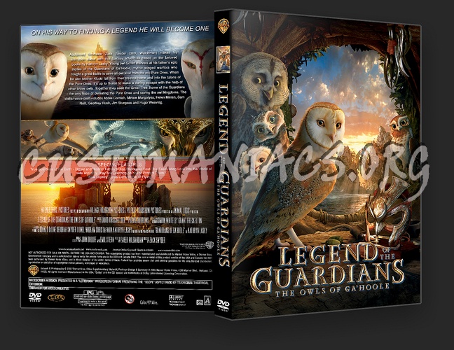 Legend Of The Guardians The Owls Of Ga'Hoole dvd cover