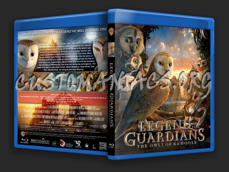 Legend Of The Guardians The Owls Of Ga'Hoole blu-ray cover