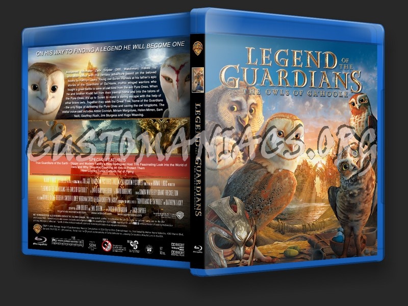 Legend Of The Guardians The Owls Of Ga'Hoole blu-ray cover