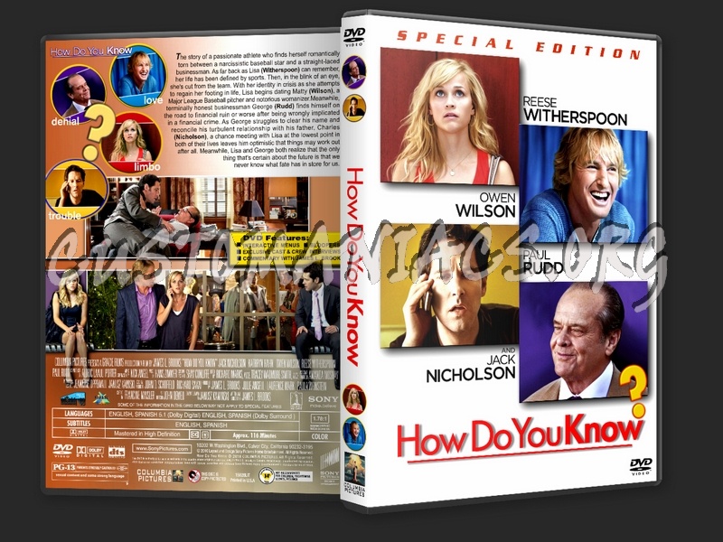 How Do You Know dvd cover
