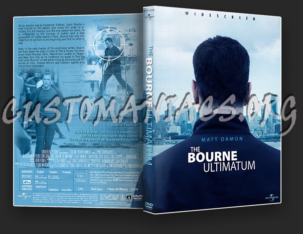 The Bourne Trilogy dvd cover