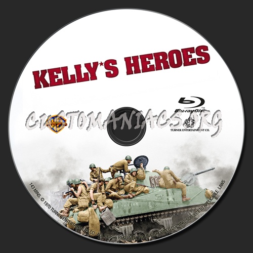 Kelly's Heroes blu-ray label