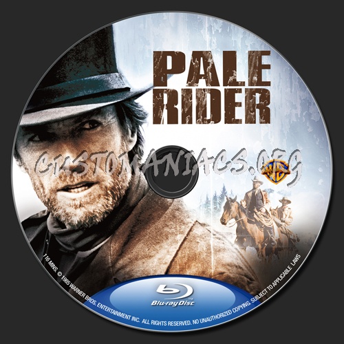 Pale Rider blu-ray label
