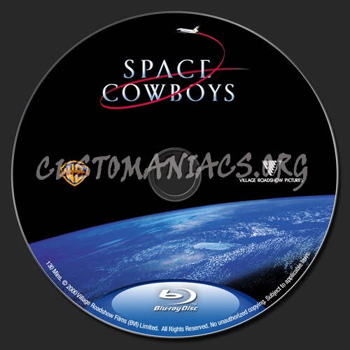 Space Cowboys blu-ray label