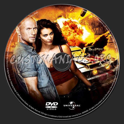 Death Race 2 dvd label