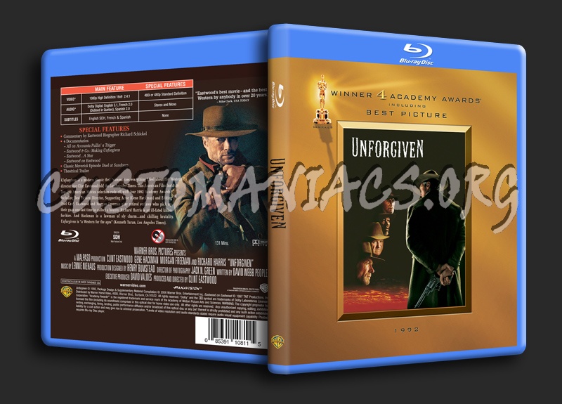 Unforgiven blu-ray cover