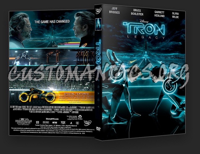 Tron Legacy dvd cover