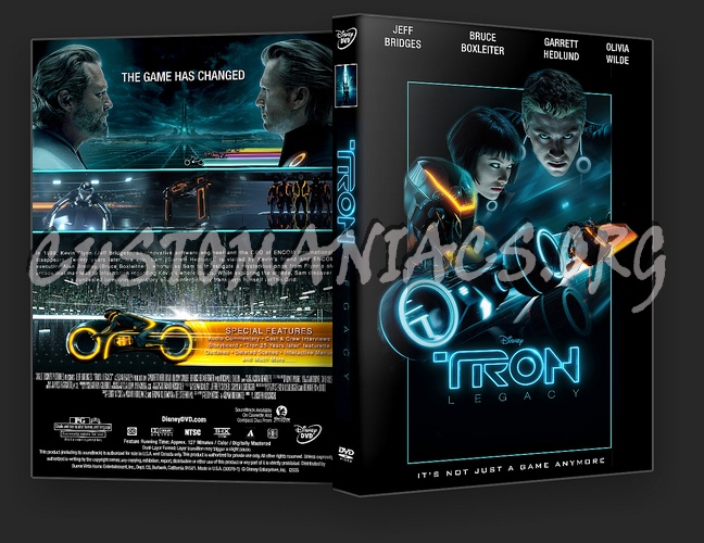 Tron Legacy dvd cover