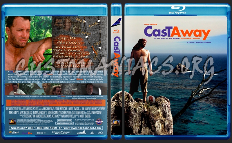 Cast Away blu-ray cover