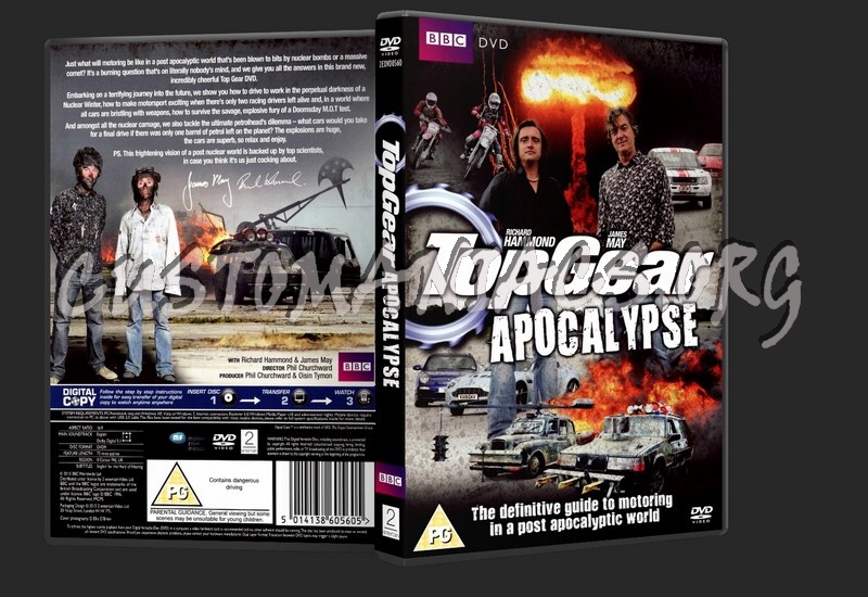 Top Gear: Apocalypse dvd cover