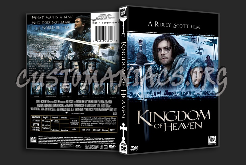 Kingdom of Heaven dvd cover