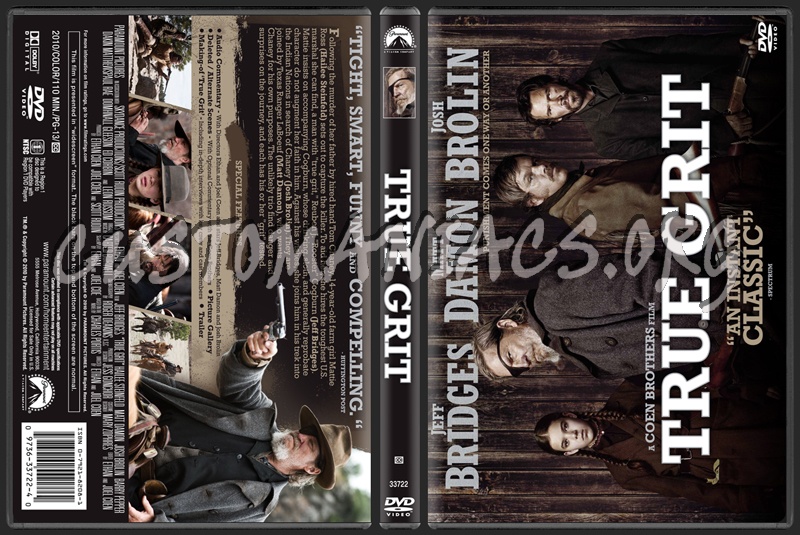 True Grit dvd cover