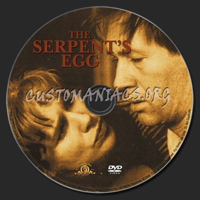 The Serpent's Egg dvd label