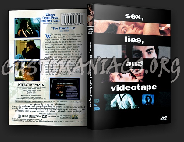 Sex, Lies, and Videotape dvd cover