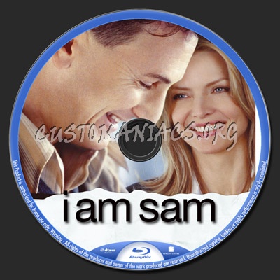 i am sam blu-ray label