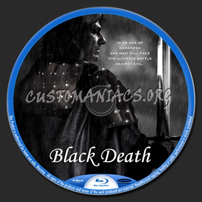 Black Death blu-ray label