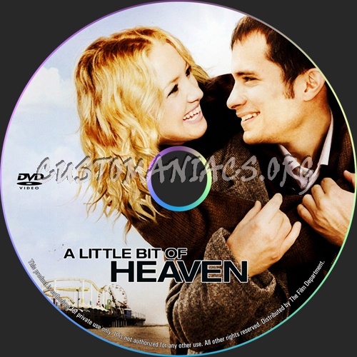 A Little Bit Of Heaven dvd label