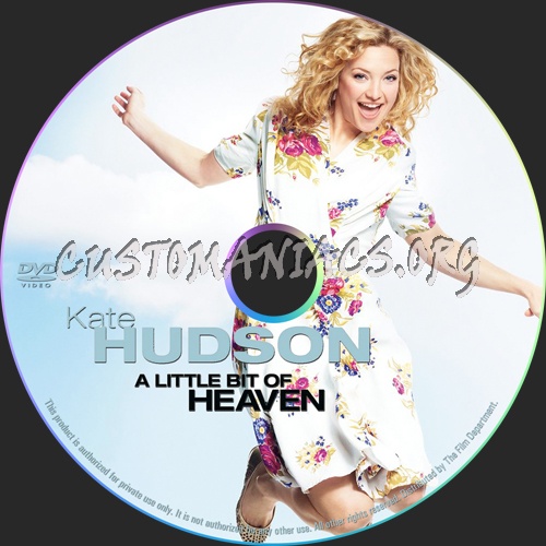 A Little Bit Of Heaven dvd label