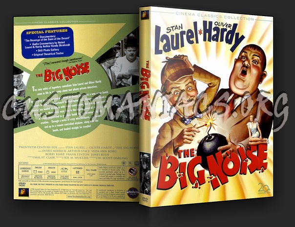 The Big Noise dvd cover - DVD Covers & Labels by Customaniacs, id ...