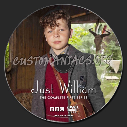 Just William dvd label